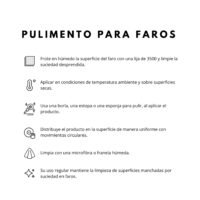 RESTAURADOR DE FAROS 