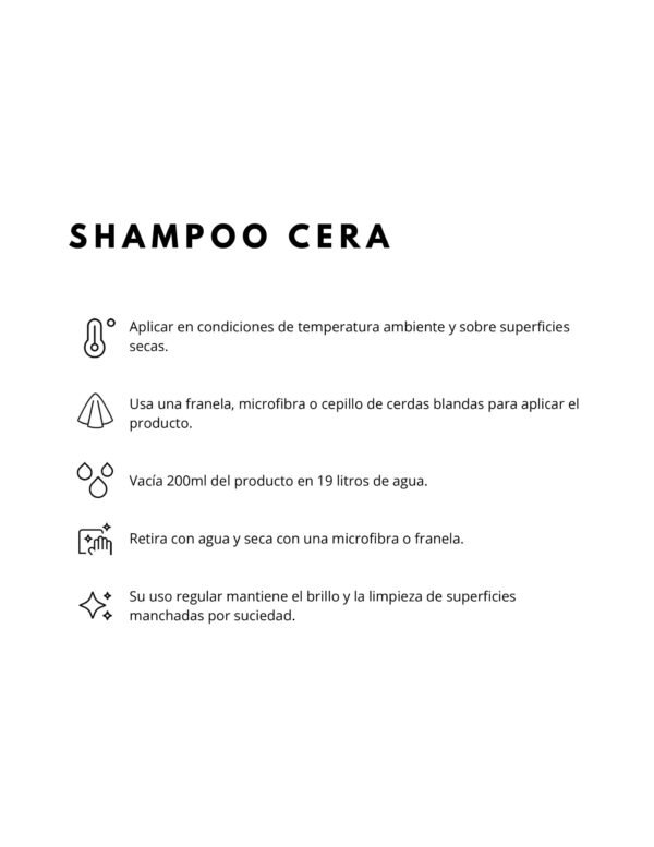 SHAMPOO CERA