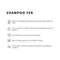 MODO DE USO PRODUCTO SHAMPOO FER SHAMPOO FER