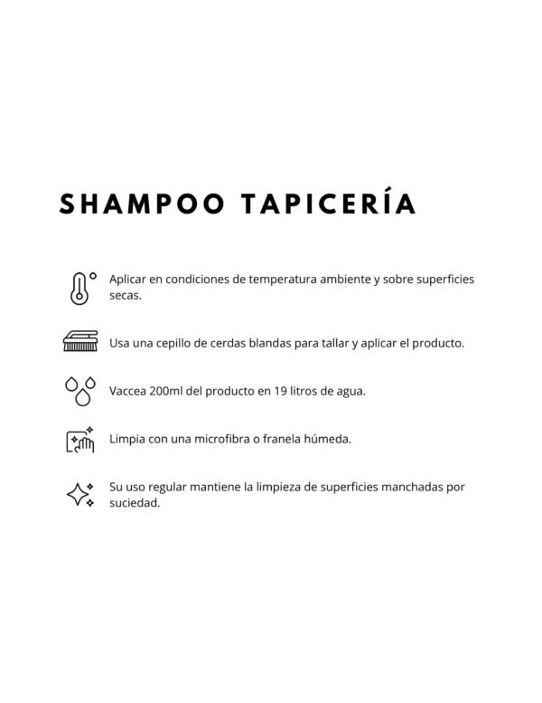 SHAMPOO TAPICERIA 