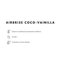 MODO DE USO PRODUCTO AIRBRISE COCO-VAINILLA AIRBRISE COCO-VAINILLA